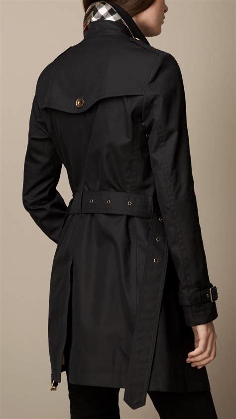 burberry cotton poplin trench jacket|Burberry trench coat women.